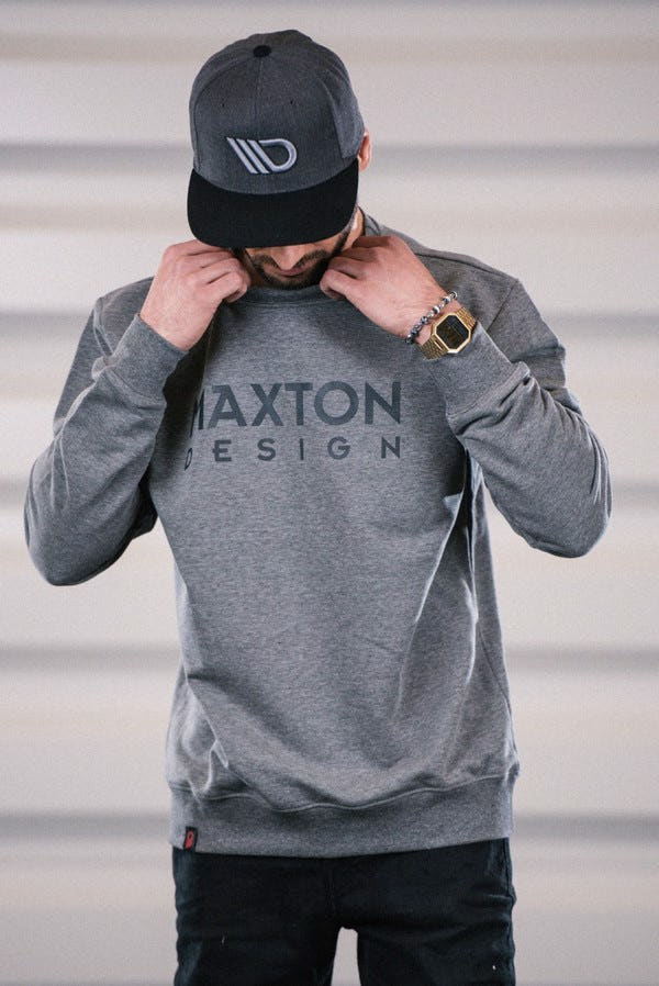 Maxton Cap Charcoal/Black