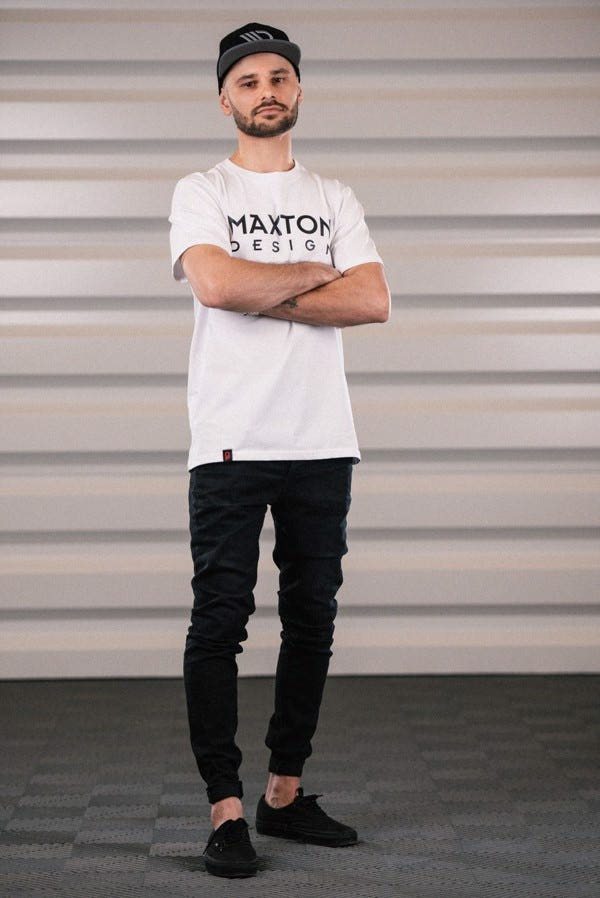 Maxton Mens White T-Shirt - 2XL