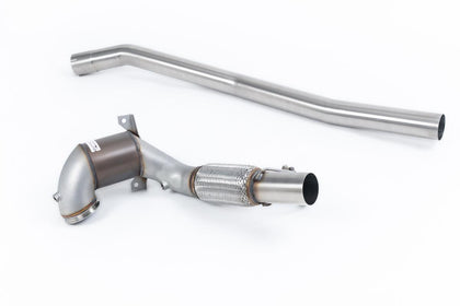 Milltek downpipe – VW Golf MK7 R 2.0 TSI 300PS (80 mm Race System Options) – produktbillede 1