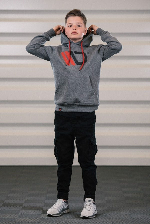 Maxton Kids Gray Hoodie - L
