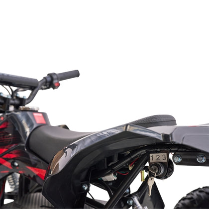 Mini EL ATV Turbo Brushless 1060W - Rød – produktbillede 10