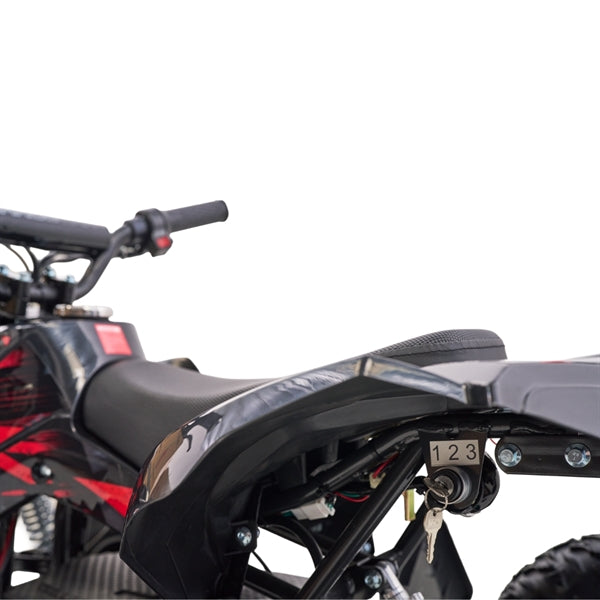 Mini EL ATV Turbo Brushless 1060W - Rød – produktbillede 10