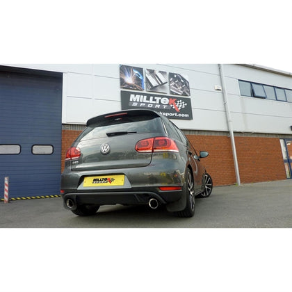 Milltek cat-back udstødning til System Non-Resonated VW Golf Mk6, ikke-resoneret – billede 6