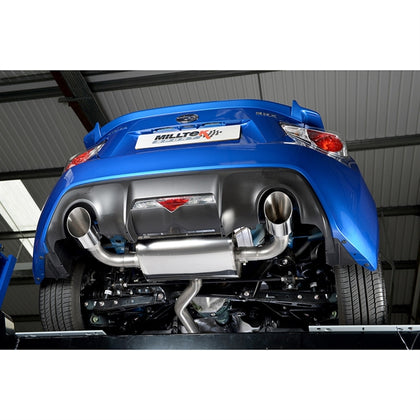 Milltek cat-back udstødning til Subaru BRZ 2.0-liter, ikke-resoneret – billede 10