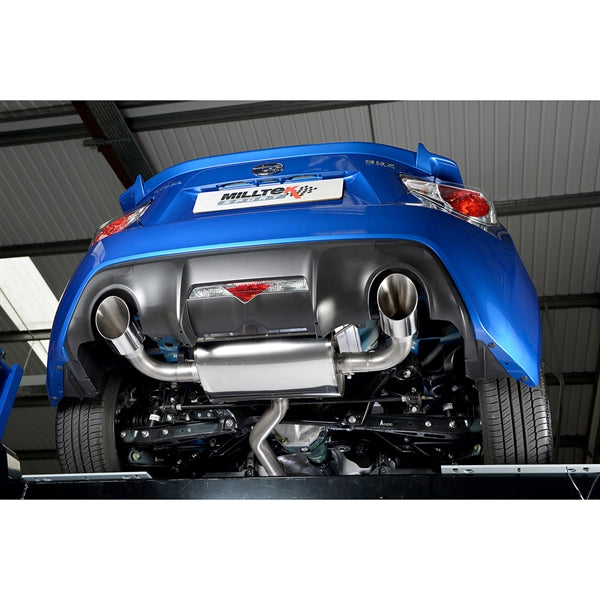Milltek cat-back udstødning til Subaru BRZ 2.0-liter, resoneret – billede 10