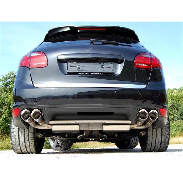 Milltek cat-back udstødning til Porsche Cayenne 958 Turbo 4.8 V8, resoneret – billede 5