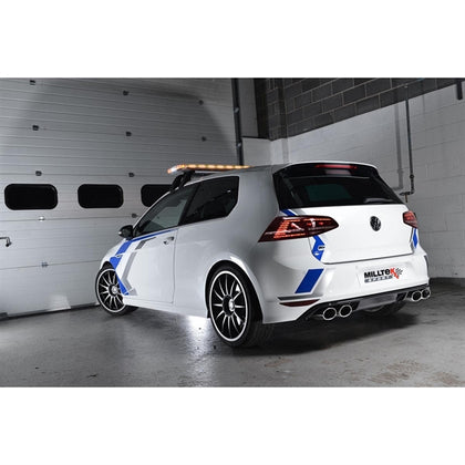 Milltek cat-back udstødning til Volkswagen Golf MK7 R 2.0 TSI 300PS, race – billede 13