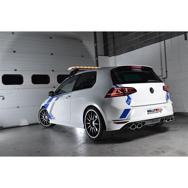 Milltek cat-back udstødning til Volkswagen Golf MK7 R 2.0 TSI 300PS, race – billede 13