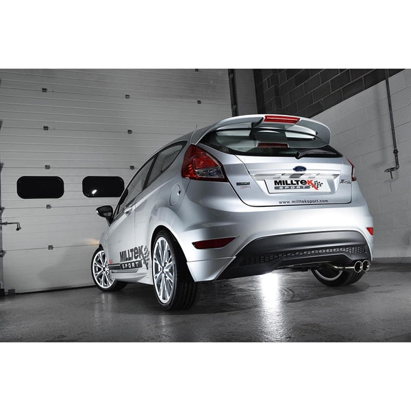 Milltek cat-back udstødning til Ford Fiesta Mk7/Mk7.5 1.0T EcoBoost (100/125/140PS), resoneret – billede 10