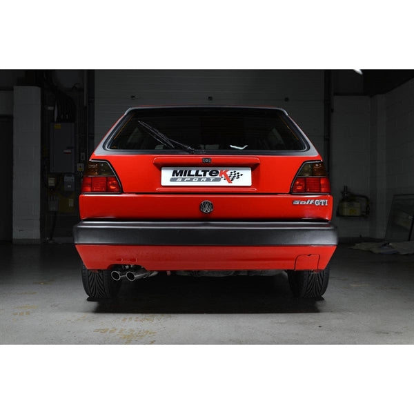 Milltek cat-back udstødning til Volkswagen Golf Mk2 GTI 8v – billede 3
