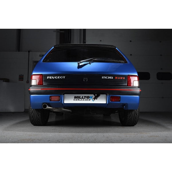 Milltek cat-back udstødning til Peugeot 205 GTi 1.6 og 1.9 – billede 6