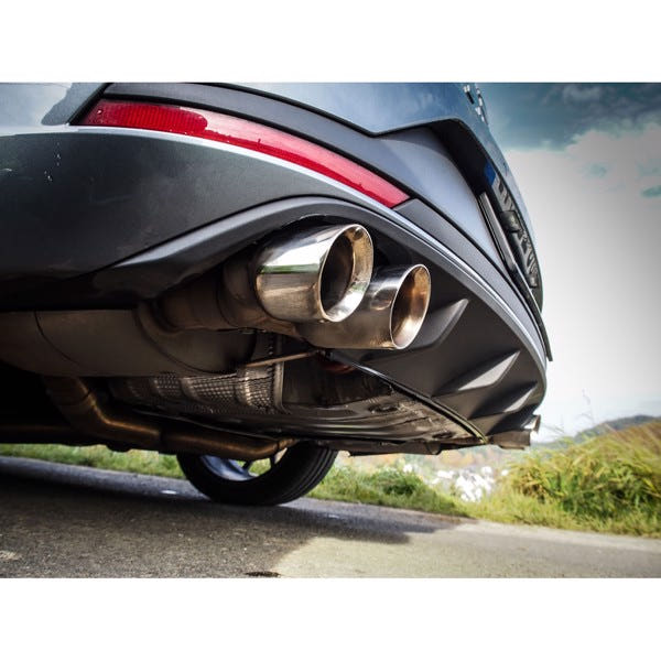 Milltek cat-back udstødning til Skoda Octavia vRS 2.0 TSI 220PS & 230PS hatchback & Stationcar (manual og DSG-auto) – billede 2