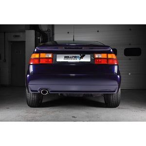 Milltek cat-back udstødning til Volkswagen Corrado VR6, ikke-resoneret, polerede tips – billede 4
