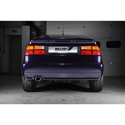 Milltek cat-back udstødning til Volkswagen Corrado VR6, ikke-resoneret, polerede tips – billede 4