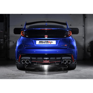 Milltek cat-back udstødning til Honda Civic Type R FK2 turbo 2.0 liter i-VTEC, race – billede 4