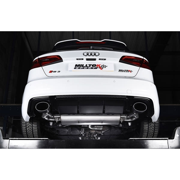 Milltek midterrør til Audi TT Mk3 TTRS 2.5TFSI Quattro – billede 2