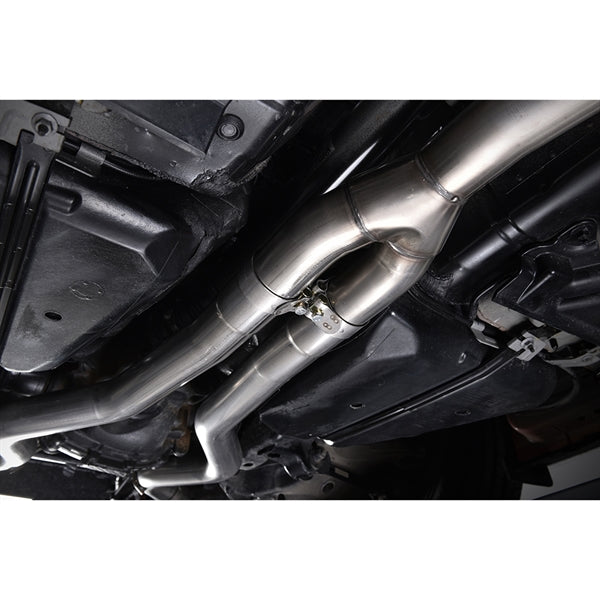 Milltek cat-back udstødning til Ford Mustang 2.3 EcoBoost (Fastback), ikke-resoneret – billede 17