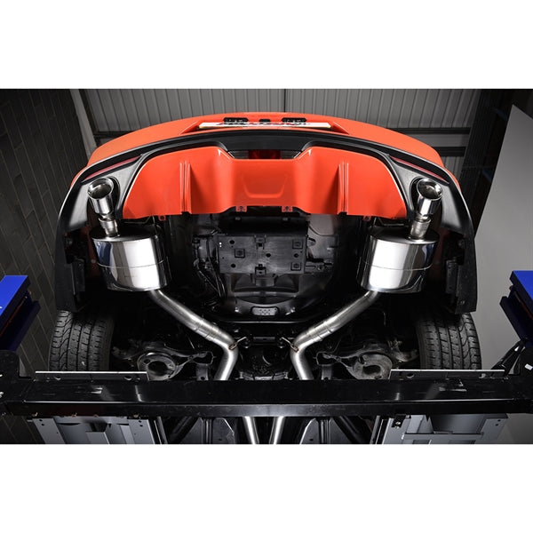 Milltek cat-back udstødning til Ford Mustang 2.3 EcoBoost (Fastback), ikke-resoneret – billede 19
