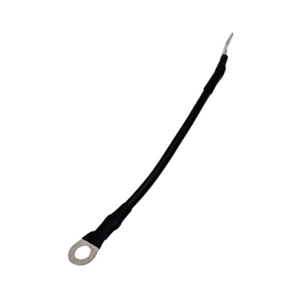 Batteri Kabel 1000W med sort isolering og metal øje til forbindelse af elektriske komponenter
