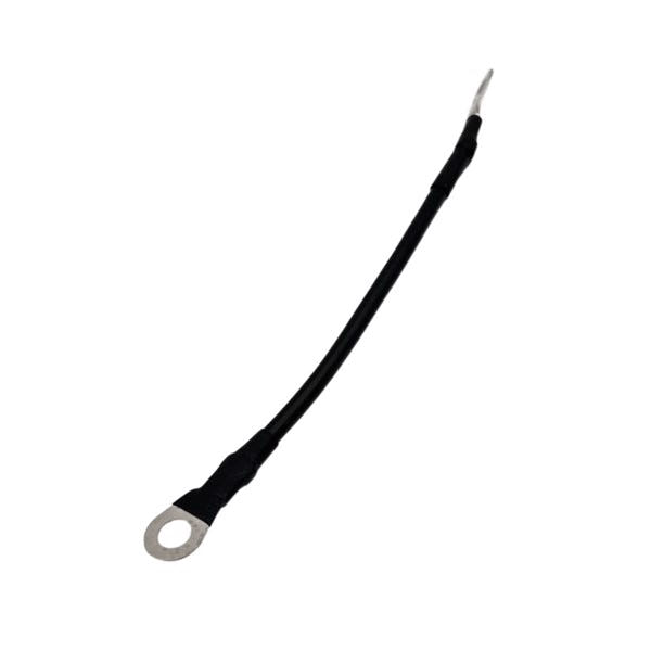 Batteri Kabel 1000W med sort isolering og metal øje til forbindelse af elektriske komponenter