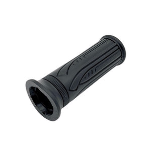 Venstrre Gummigreb 1060W i sort med ergonomisk design og skridsikker overflade til motorcykler og scootere.