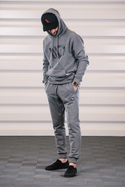 Maxton Mens Gray Sweatpants - M – produktbillede 4