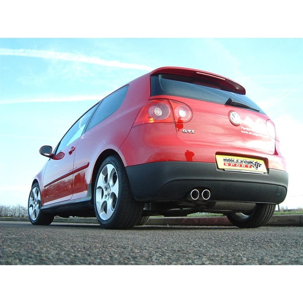 Milltek cat-back udstødning til Volkswagen Golf Mk5 GTi 2.0T FSI, resoneret – billede 9