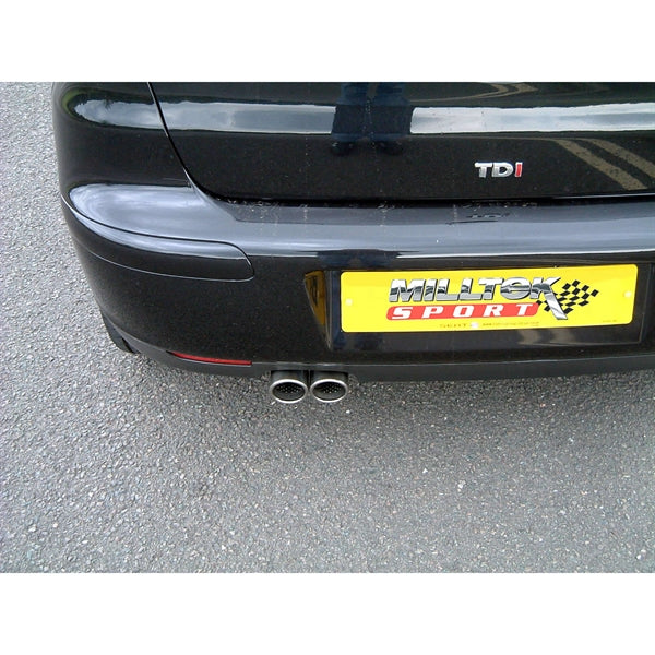 Milltek cat-back udstødning til Seat Ibiza 1.9 TDi 130PS og 160PS, ikke-resoneret – billede 4