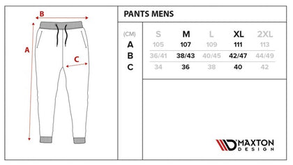Maxton Mens Gray Sweatpants - L – produktbillede 7