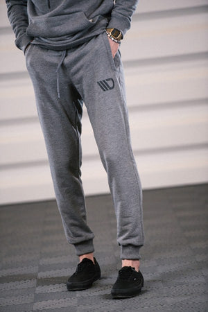 Maxton Mens Gray Sweatpants - L – produktbillede 3