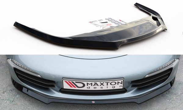 Maxton Front Splitter V.1 Porsche 911 Carrera 991 - Gloss Black – billede 1 af 17
