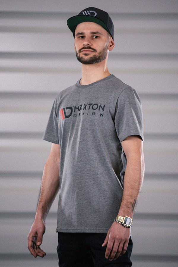 Maxton Mens Gray T-Shirt - M
