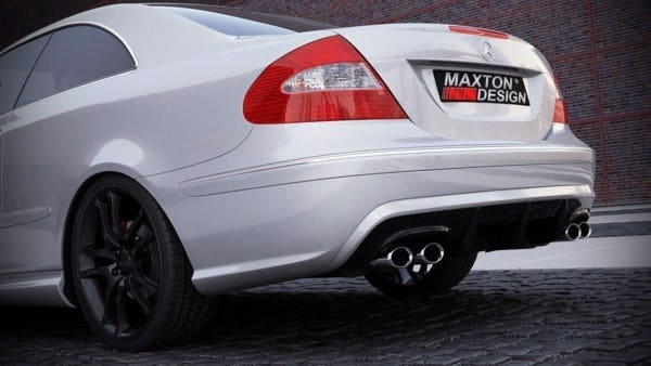Maxton Rear Bumper Mercedes Clk W209 - Not primed – billede 1 af 3
