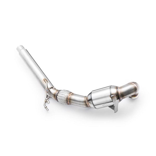 RM Motors Downpipe VW Golf VII GTI 2.0 TSI + Katalysator Emissionsstandard - Euro 3, Kapacitet - 100 cpsi - billede 4
