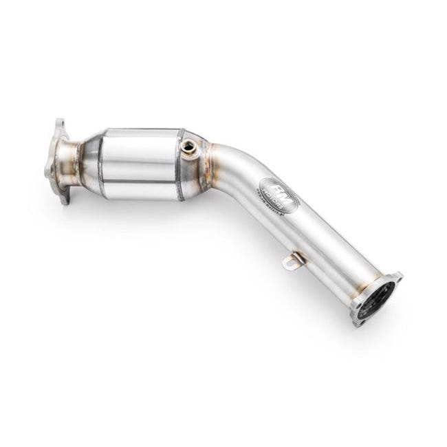 RM Motors Downpipe AUDI A4, A5 B8 2.0 TFSI + KATALIZATOR Emission standard - Euro 3, Capacity - 100 cpsi
