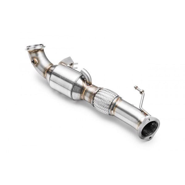 RM Motors Downpipe Ford Focus ST Mk3 2.0T + Katalysator Emissionsstandard - Euro 3, Kapacitet - 100 cpsi - billede 2