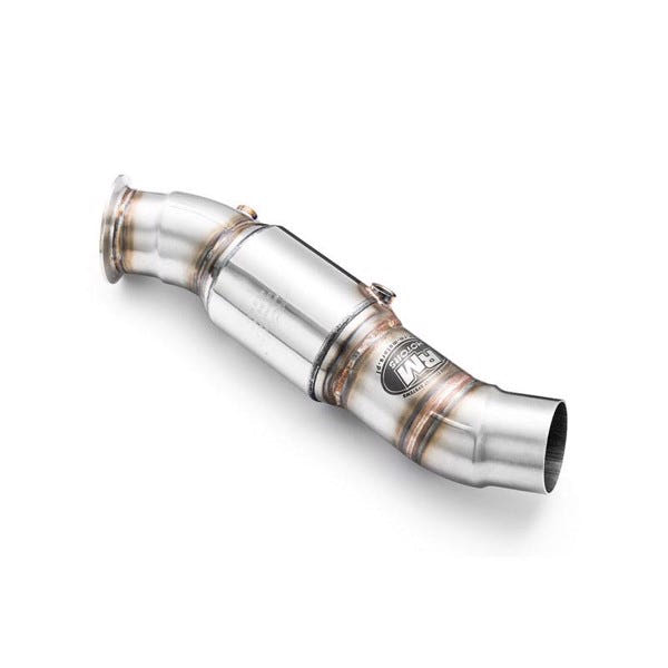 RM Motors Downpipe BMW F01 LCI, F02 LCI 740i, 740ix N55 + Katalysator Emissionsstandard - Euro 3, Kapacitet - 100 cpsi - billede 2