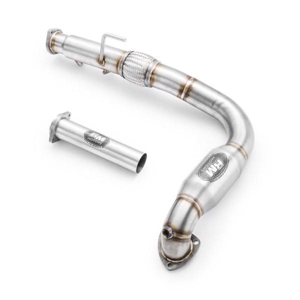 RM Motors Downpipe SAAB 9-3 Mk2 2.0 T B207 + CATALYST Emission standard - Euro 3, Capacity - 100 cpsi