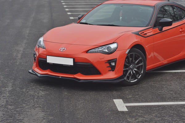 Maxton Front Splitter V.2 Toyota Gt86 Facelift - Gloss Black