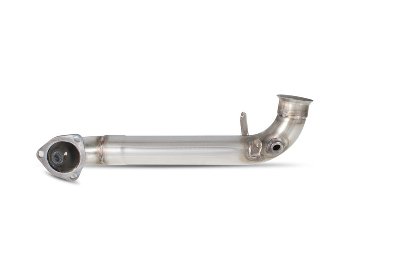 Scorpion de-cat downpipe til Citroen DS3, set fra siden
