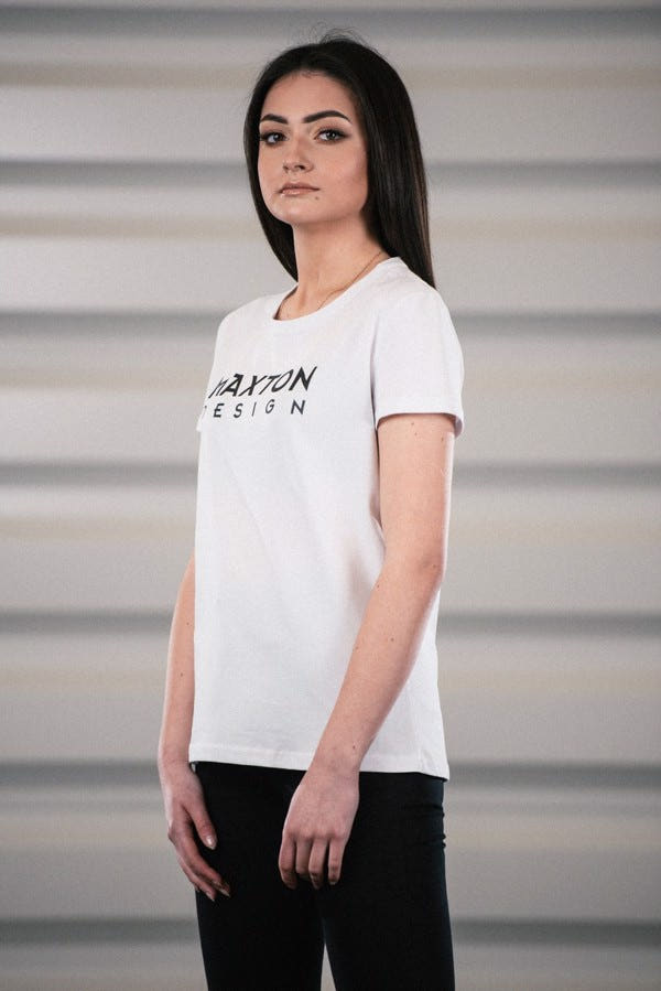Maxton Womens White T-Shirt - S