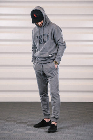 Maxton Mens Gray Sweatpants - 2XL – produktbillede 4