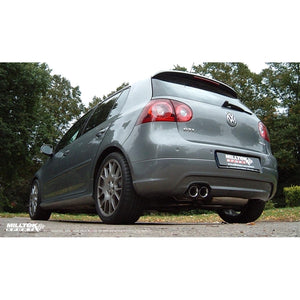 Milltek cat-back udstødning til Volkswagen Golf Mk5 GTi Edition 30 2.0T FSi 230PS, ikke-resoneret – billede 4