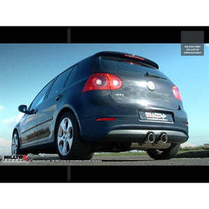 Milltek cat-back udstødning til Volkswagen Golf Mk5 GTi 2.0T FSI, resoneret – billede 7