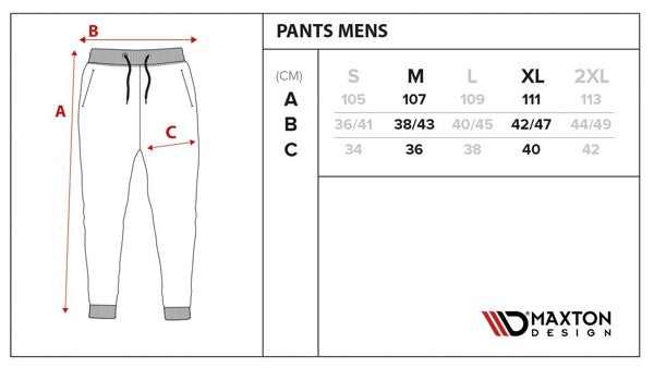 Maxton Mens Black Sweatpants - L – produktbillede 10