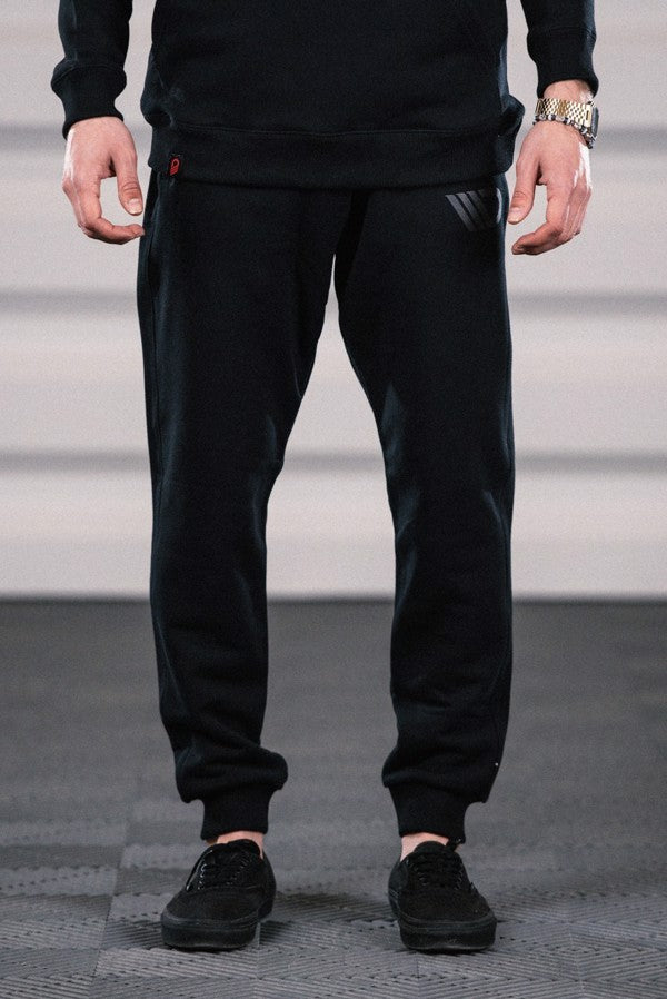 Maxton Mens Black Sweatpants - L – produktbillede 3