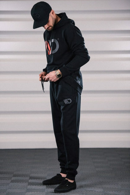 Maxton Mens Black Sweatpants - L – produktbillede 6