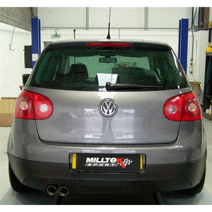 Milltek cat-back udstødning til Volkswagen Golf Mk5 2.0 TDI 140PS, ikke-resoneret – billede 8