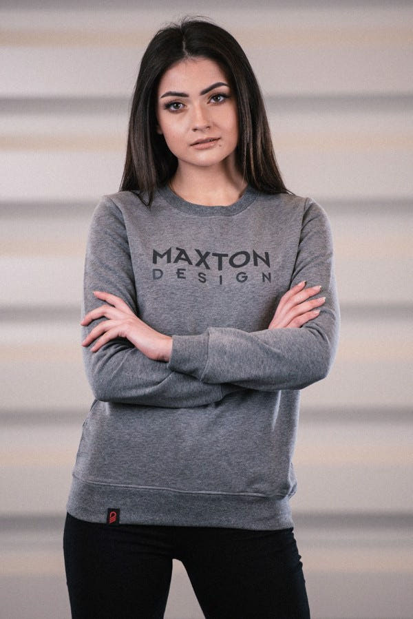 Maxton Womens Gray Jumper - M