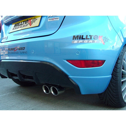 Milltek cat-back udstødning til Ford Fiesta MK7 1.6-liter Duratec Ti-VCT AND Zetec S – billede 5